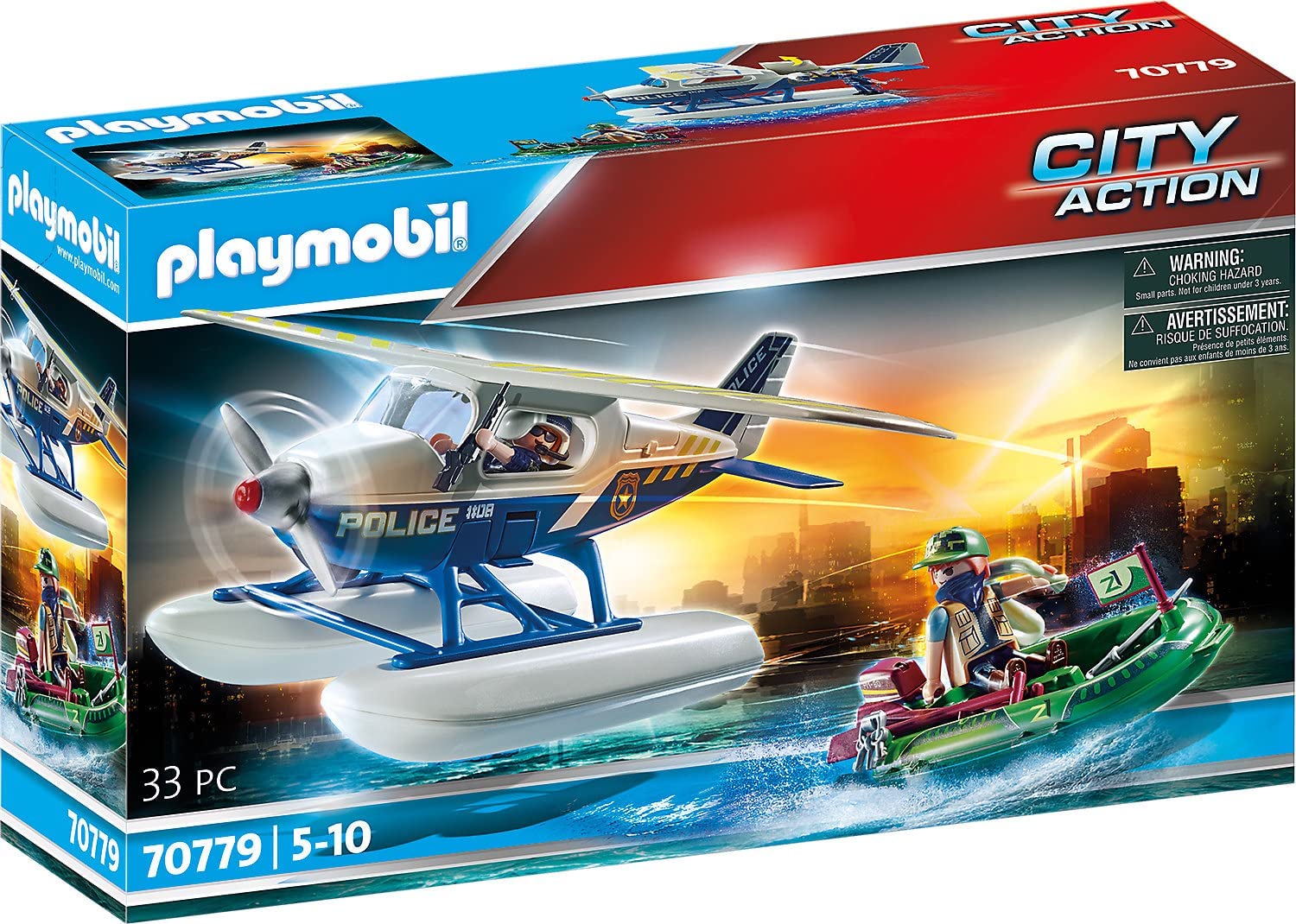 Playmobil.  .70779 Police Seaplane ( )