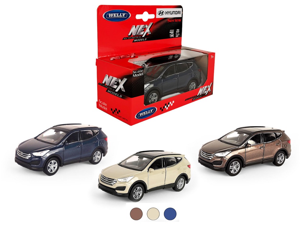 Welly.  1:38 Hyundai Santa Fe, , . ., .  . .43677W