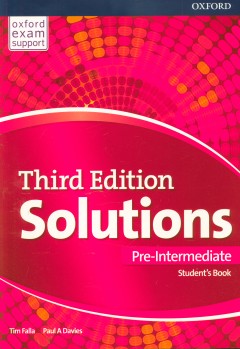Solutions Pre-Intermediate (3rd)S.B/W.B+DVD