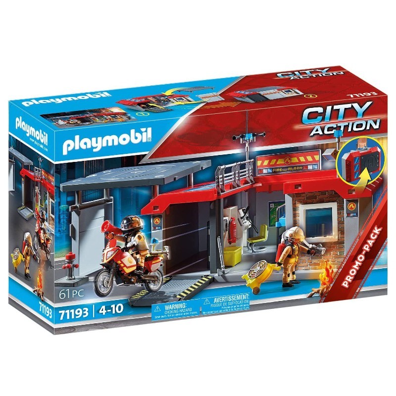 Playmobil.  .71193 Take Along Fire Station (  )