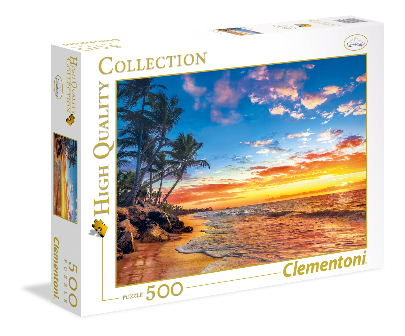 Clementoni.  35058High Quality 500 pcs - Paradise