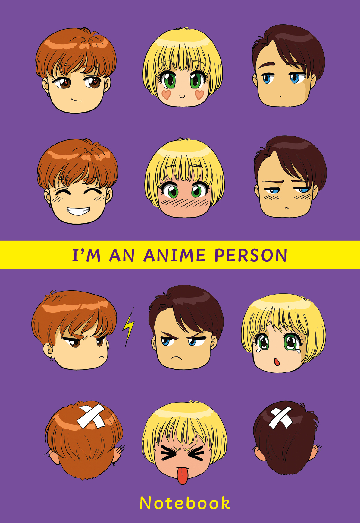 I'm an anime person.     ( )