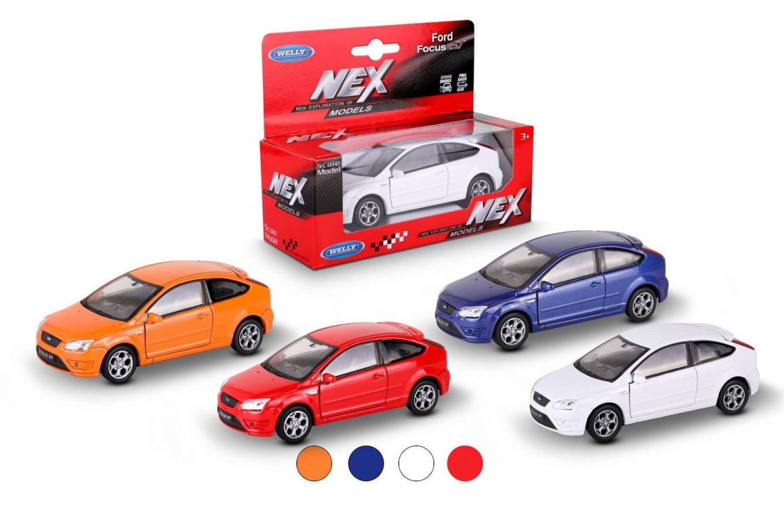 Welly.  1:38 Ford Focus ST . .,   . .42378W