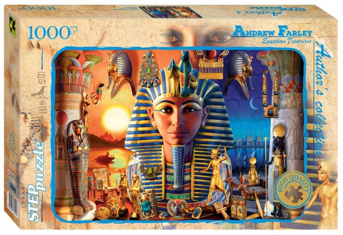 79545 Мозаика puzzle 1000 Египетские сокровища
