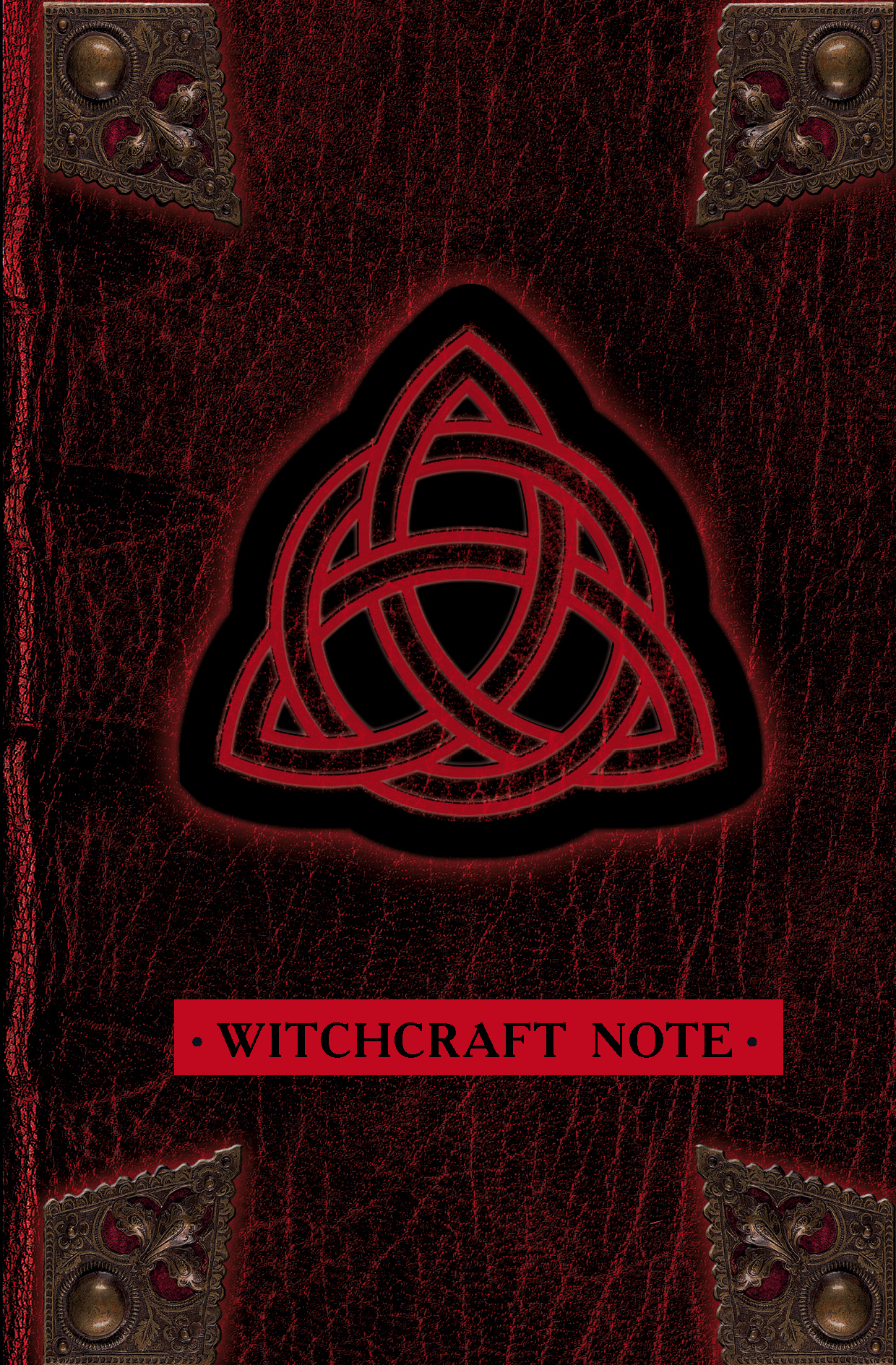 Witchcraft Note. Зачарованный блокнот для записей и скетчей (твердый переплет)