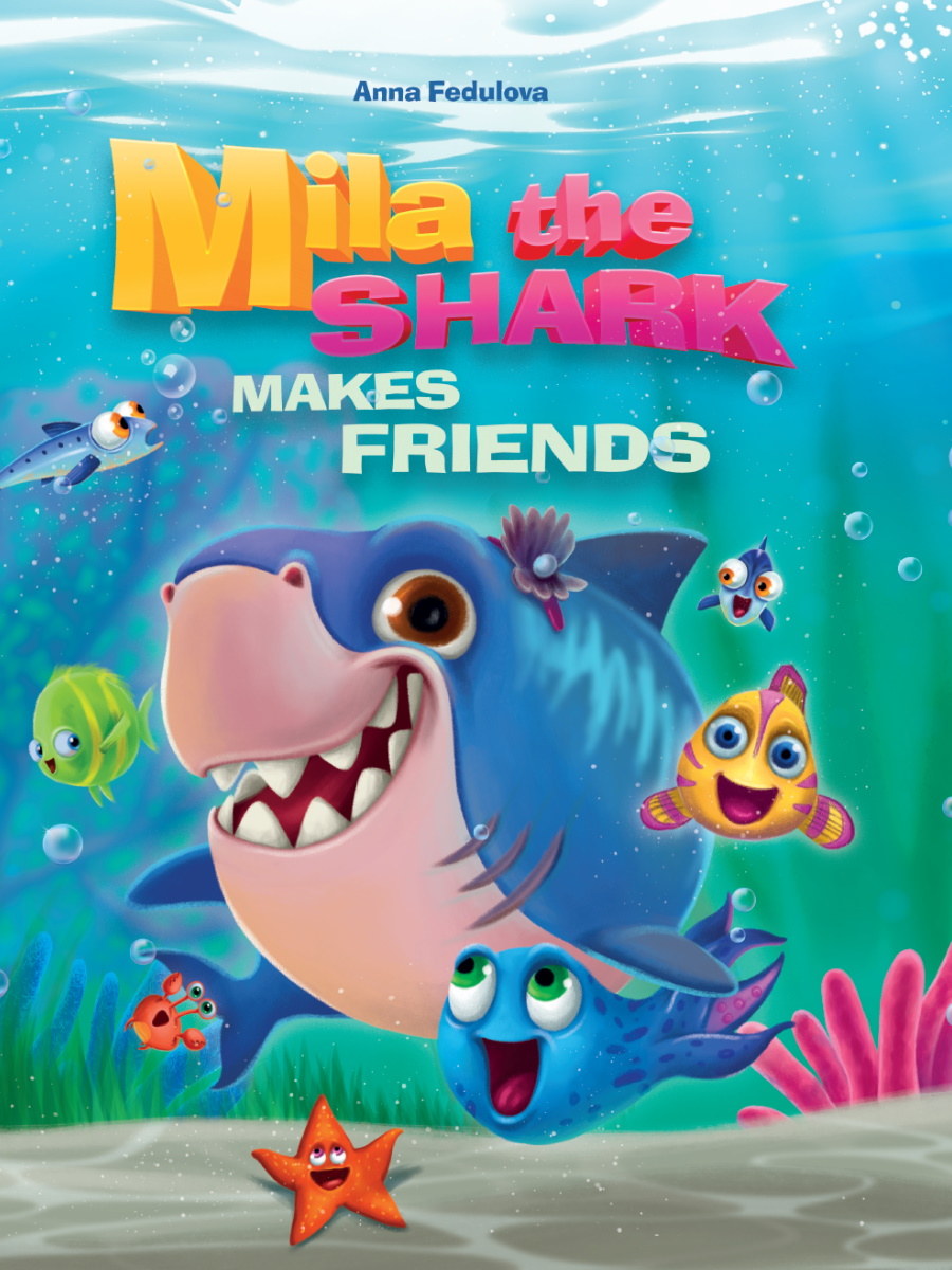 Mila the shark makes friends (   , . 215290)