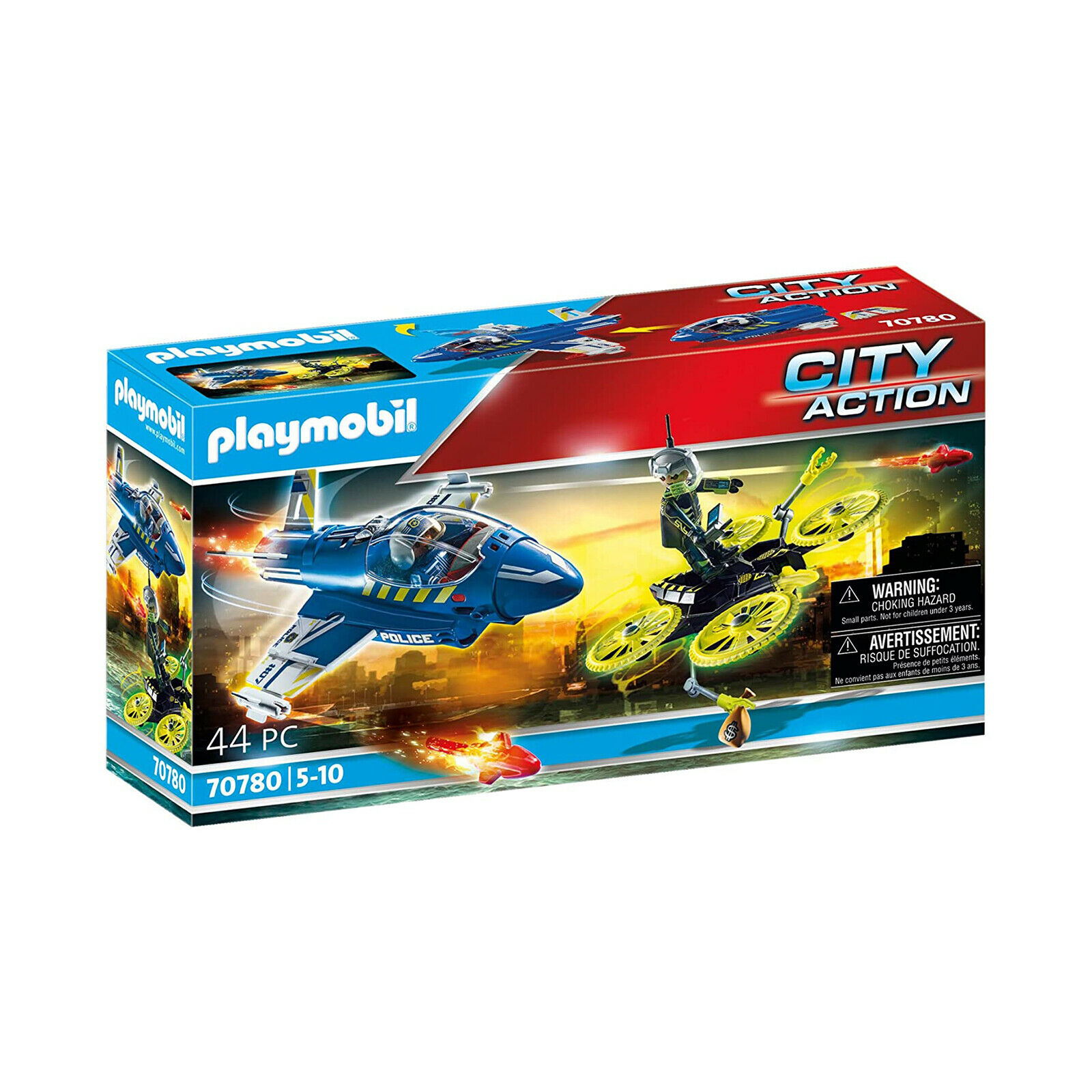 Playmobil.  .70780 Police Jet with Drone (   )