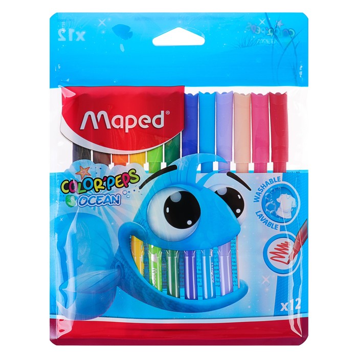 Maped.  Color'Peps Ocean  . .  - . 12 . .845720