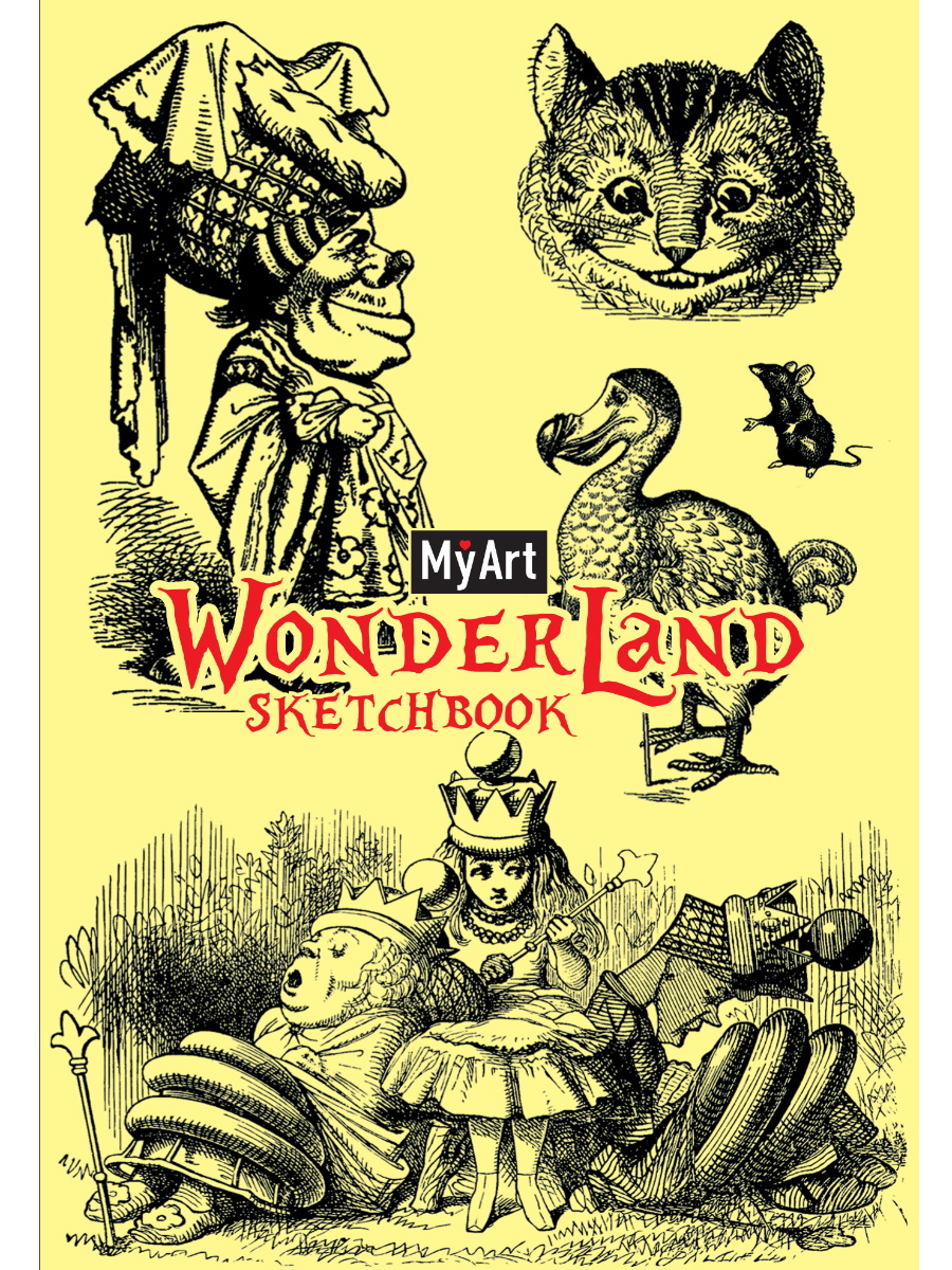 MyArt.  Wonderland sketchbook   