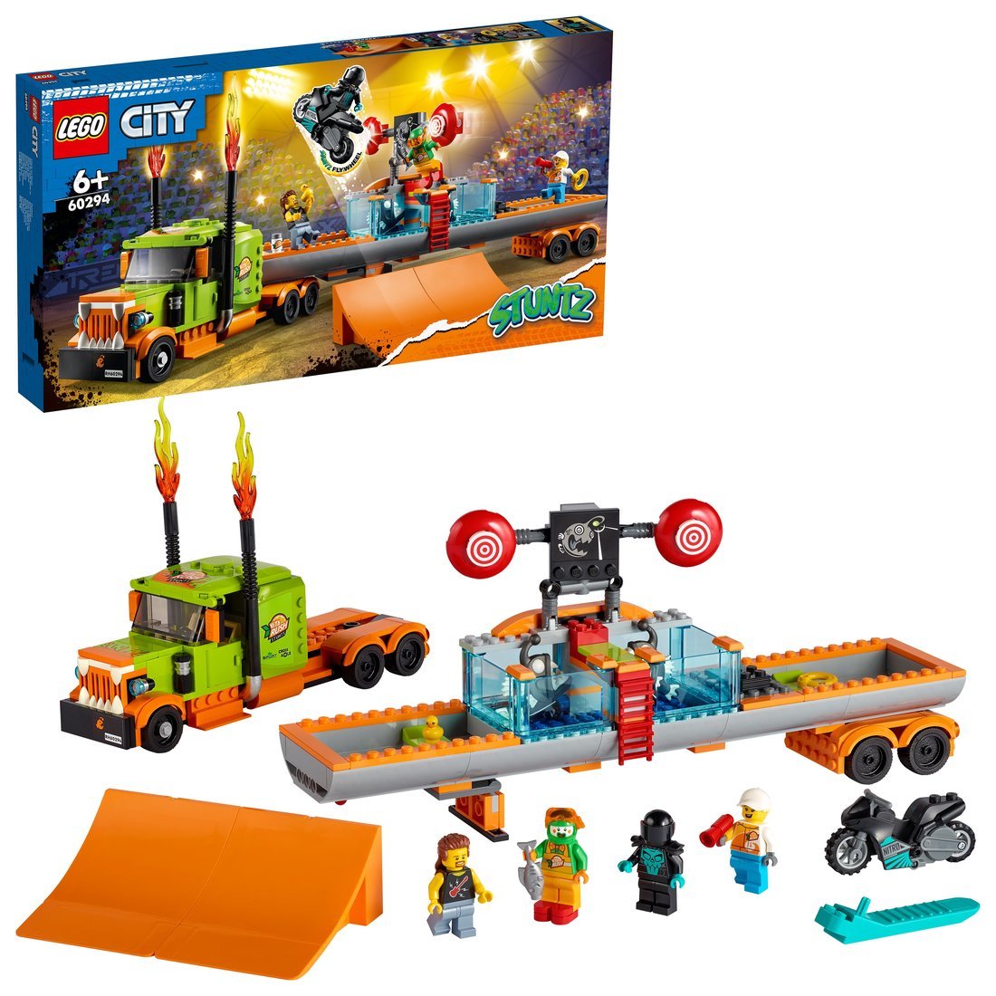 LEGO.  60294 City Stunt Show Truck (   )