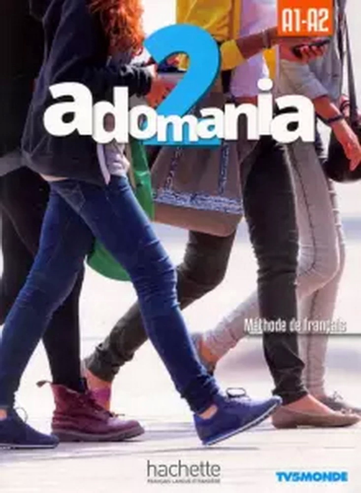 Adomania 2 Livre de leleve + CD-ROM (audio video)'