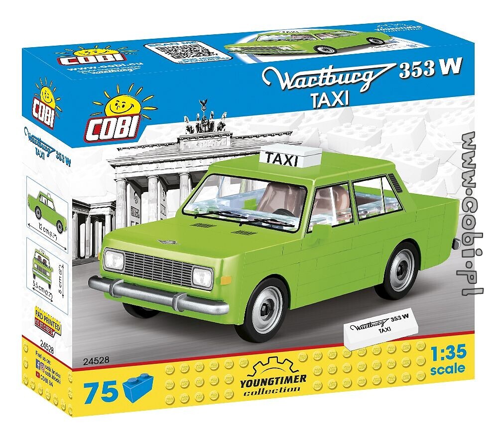 Cobi. .24528  Wartburg 353W Taxi 75 .