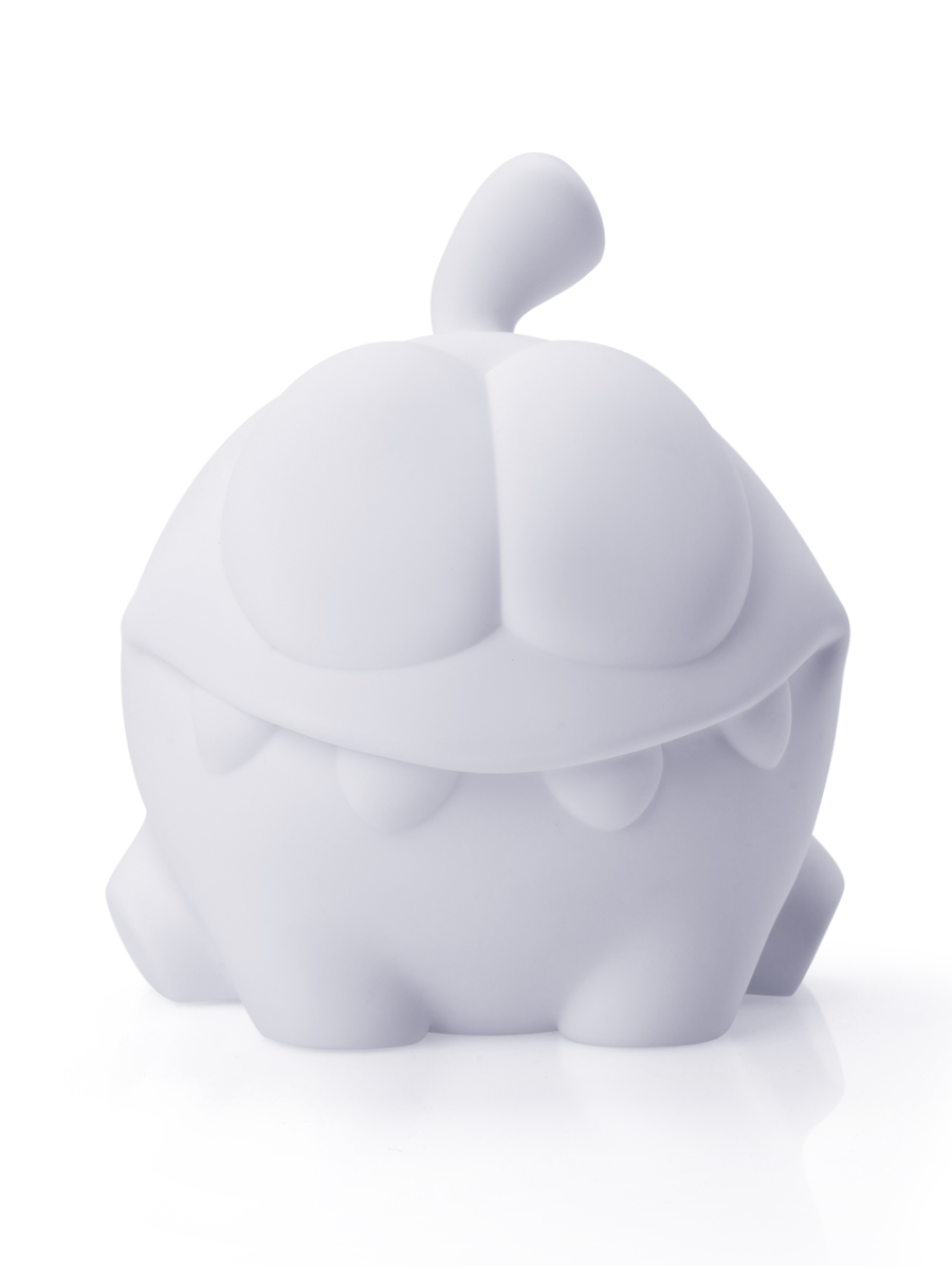 piggy bank AmNyam - Cut the Rope, 10 cm, white / kopilka AmNyam - Cut the Rope, 10 sm, belaya