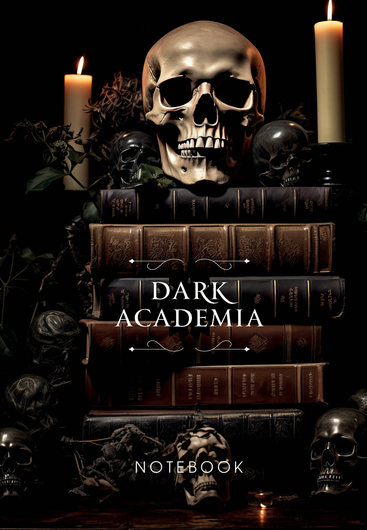 Dark Academia notebook ()