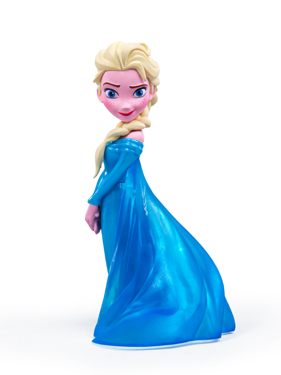 Frozen Elsa Fashion Doll with Wearing A Blue Dress Inspired by 1, Toy for Kids 3 Years & Up