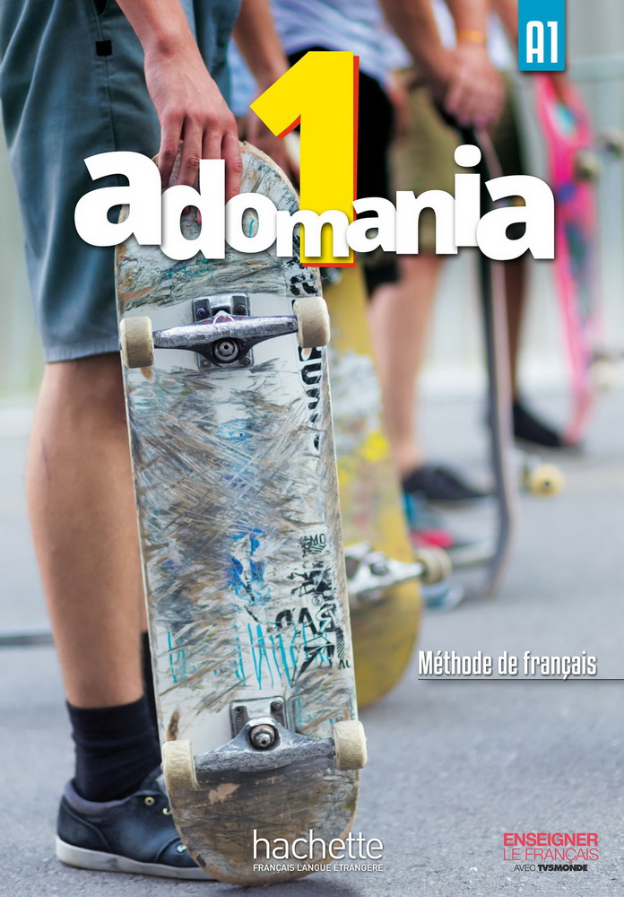 Adomania 1 Livre de leleve +CD-ROM audio et video'