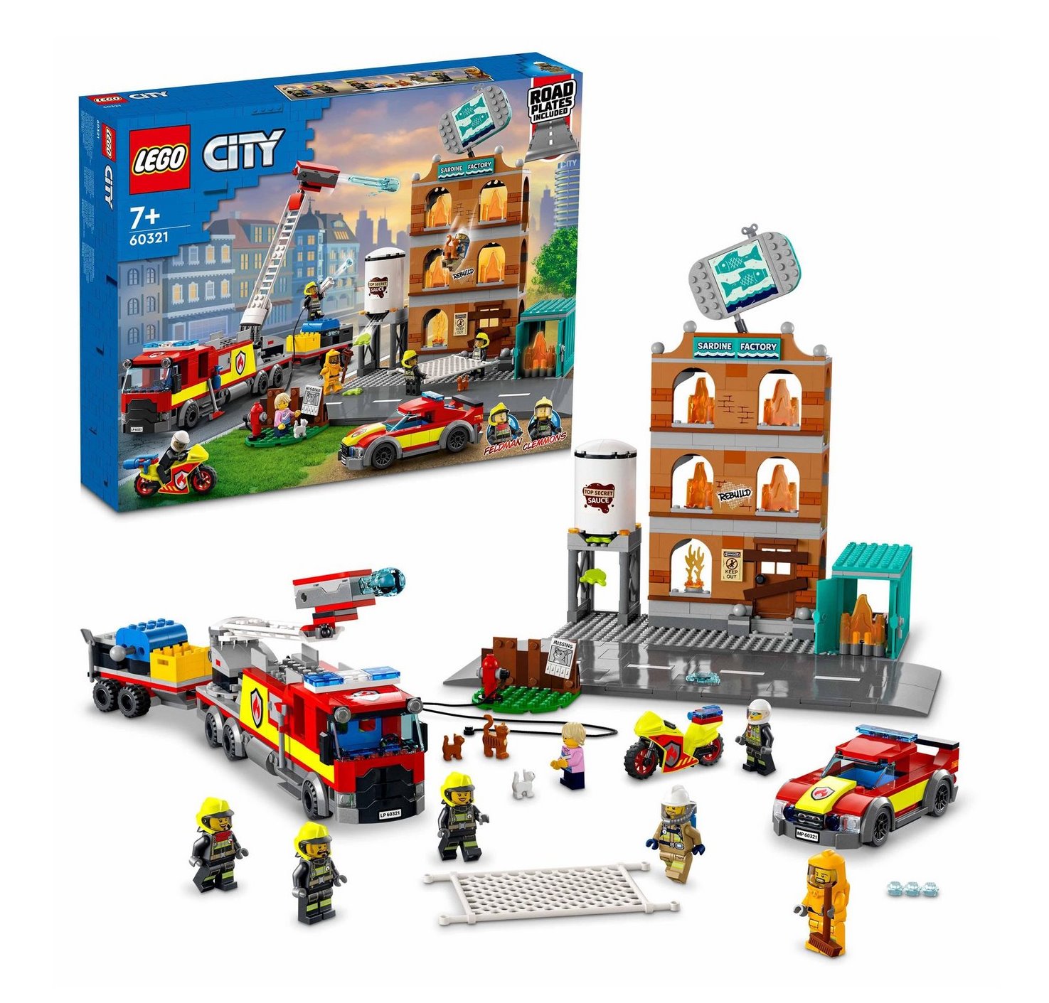 LEGO.  60321 City Fire Brigade ( )