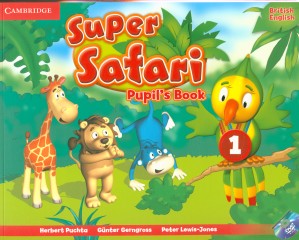 Super Safari 1 (British) Pupil's+Activity Book+CD+DVD