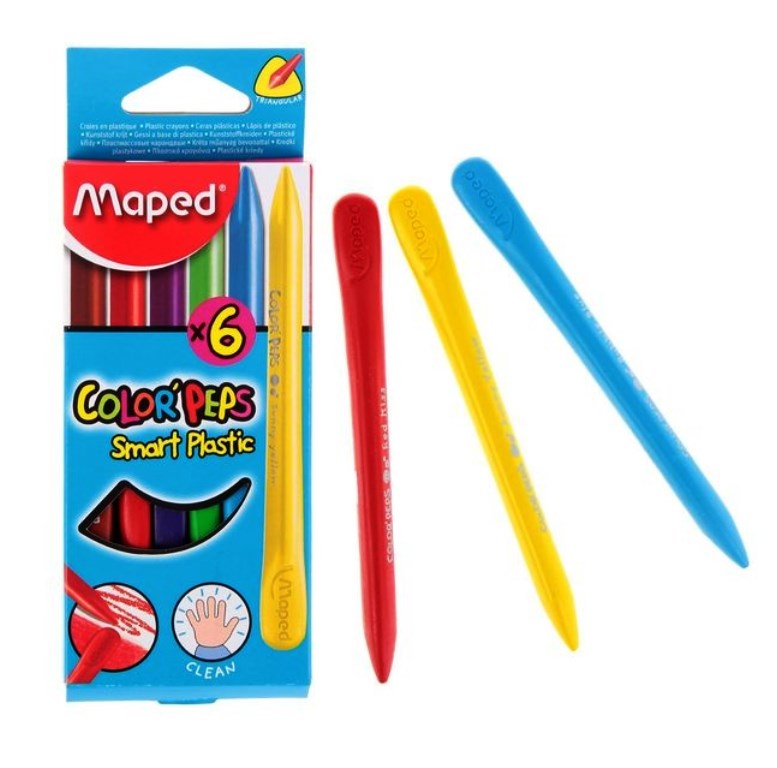Maped.   Color'Peps Smart Plastic    (6 ) .862010