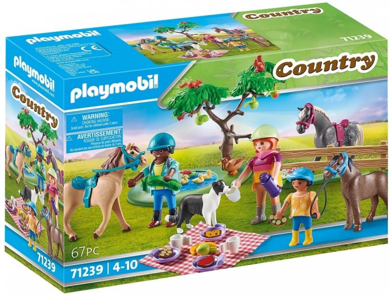 Playmobil.  .71239 Picnic Adventure with Horses (  )