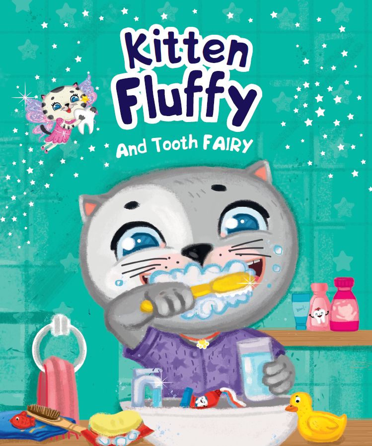 Kitten Fluffy and Tooth fairy (    , . 200240)