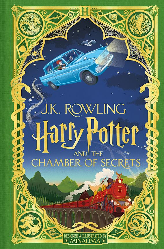 Harry Potter and the Chamber of Secrets: Minalima Edition (J.K. Rowling)       /    
