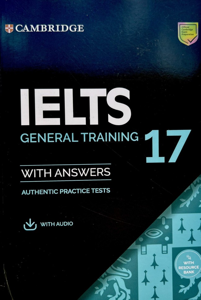 IELTS Cambridge 17 (General)+DVD