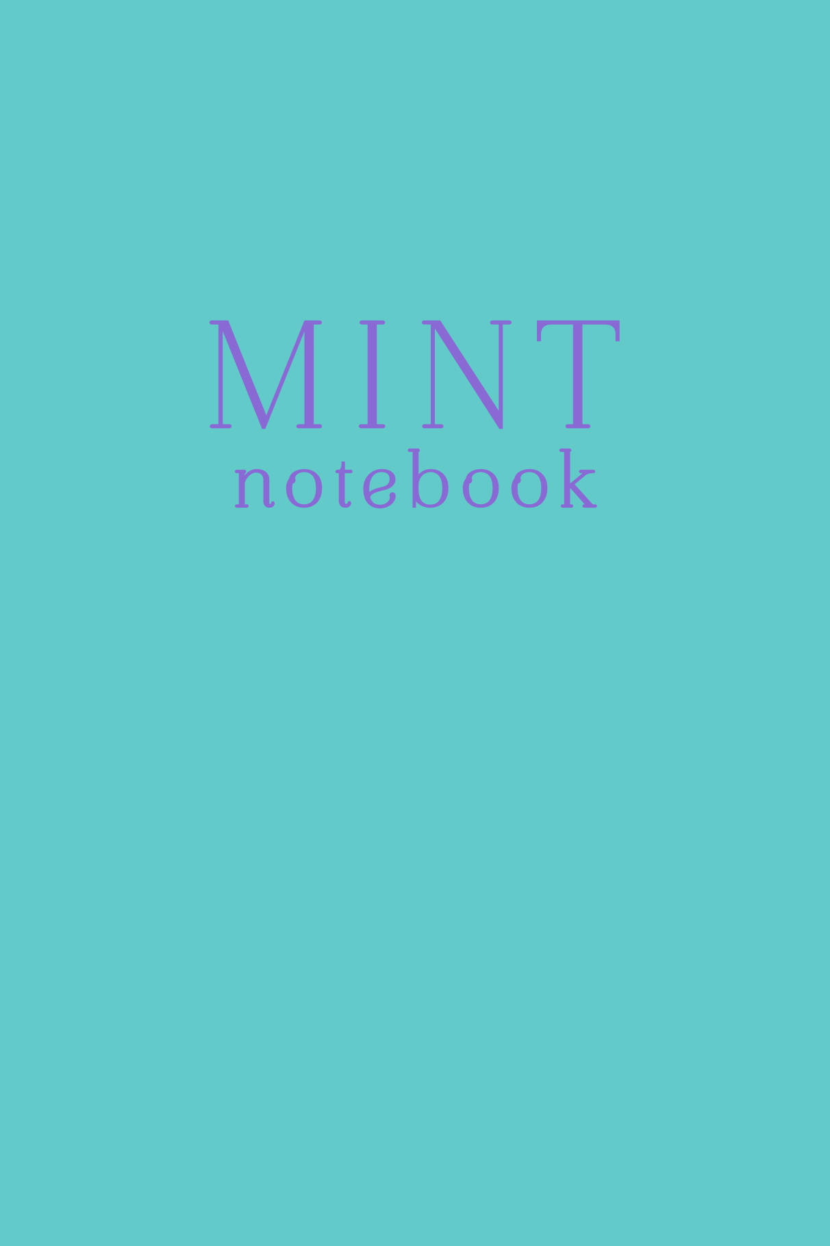 Mint notebook.  (5, 32 .,   ,  )