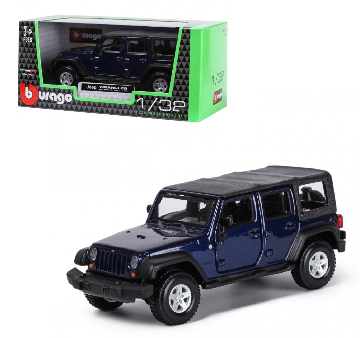 BBurago.  Jeep Wrangler 1:32 .43012