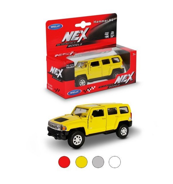 Welly.  1:38 Hummer H3 . .,   . .43629W