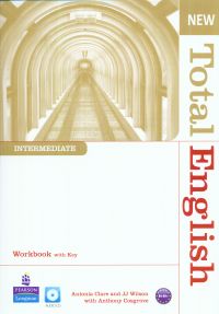 New Total English Intermediate Workbook with Key. + CD