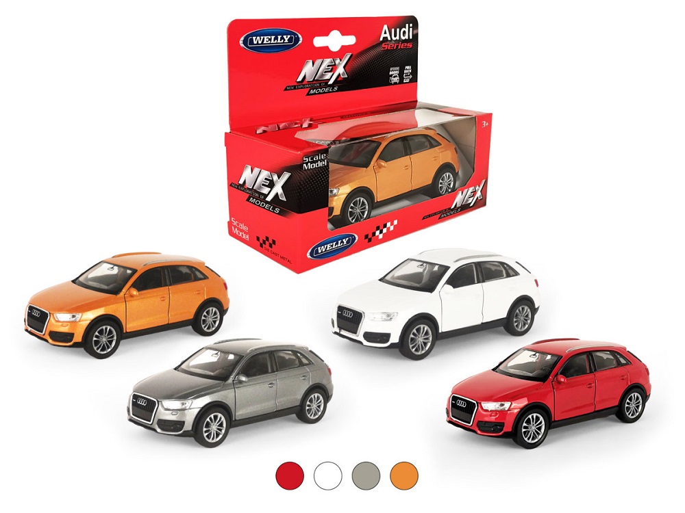 Welly.  1:38 Audi Q3, , . ., .  . .43666W