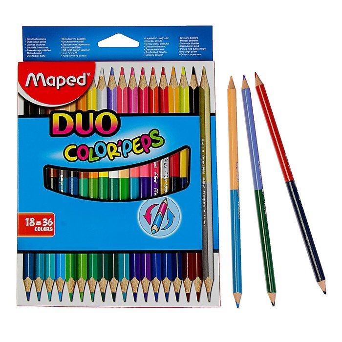 Maped.   Color'Peps Duo  (18  36 .) .829601