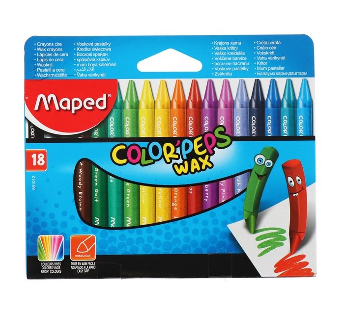 MAPED.   Color'Peps Wax (18 )   .861012